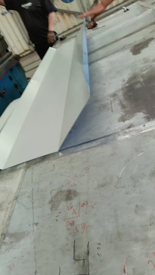 Steel Roof Edge Trim Components For Cladding