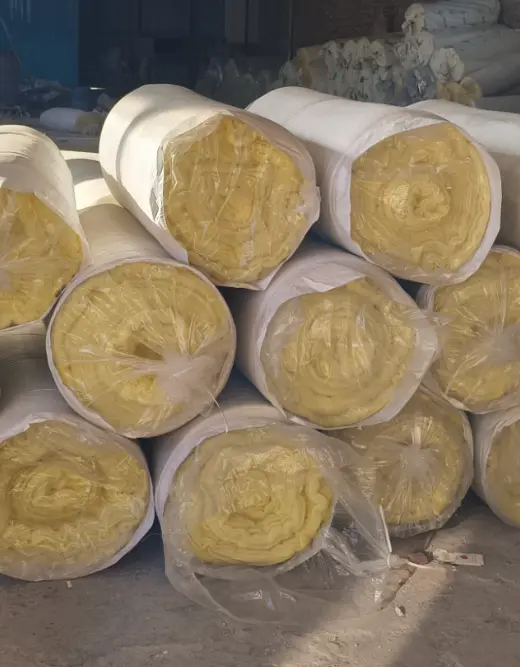 Glass Wool Blanket Roll For Thermal Insulation