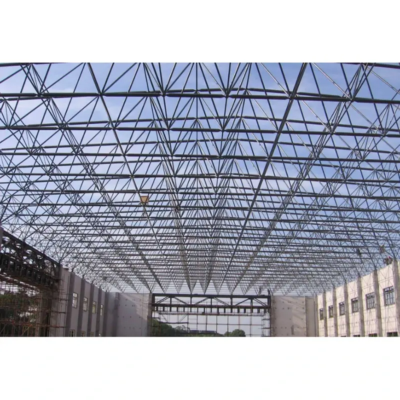 ຂະ​ຫນາດ​ໃຫຍ່ Span Steel ໂຄງ​ປະ​ກອບ​ການ Space Frame